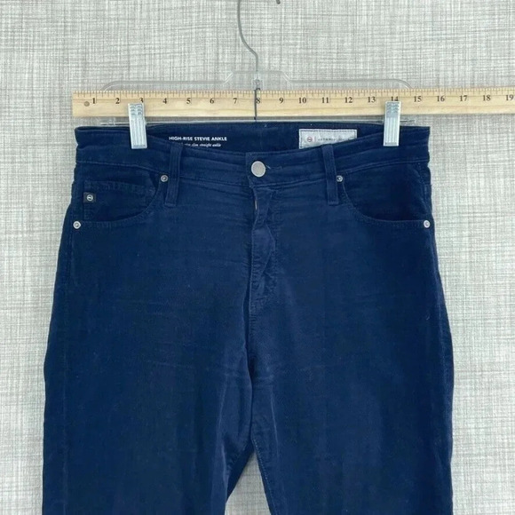 AG Adriano Goldschmied ankle Pants Womens 28R Blue 3713 - Picture 2 of 12